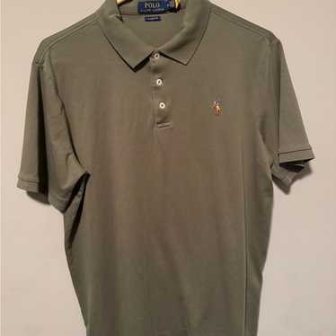 Polo By Ralph Lauren Men's Green Polo Shirt - image 1