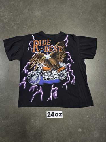 90s 両面 鷲 イーグルTシャツ American Thunder 楽天市場】古着 90'S AMERICAN THUNDER アメリカンサンダー 鷲柄