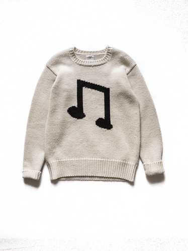 トップス 14AW Visvim music note knit crew neck 14AW Visvim music note knit crew neck