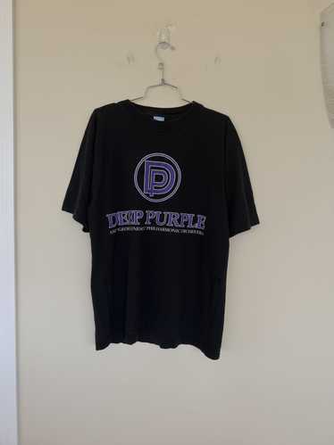 【usa製、バンドTシャツ】DEEP PURPLEロンTシングル80sツアーT Deep purple band tee - Gem