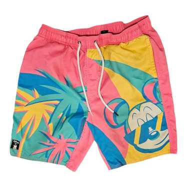 Neff X Disney Men's Mickey Mouse Hot Tub Volley Shorts Swim