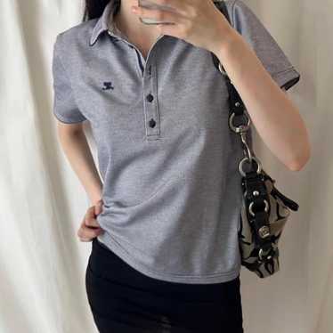 Tシャツ・カットソー COURREGES SIGNATURE POLO クレージュ(courrèges)｜Signature Contrast T-Shirt