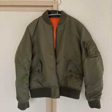 未使用 BEAMS MA-1 Lサイズ OLIVE