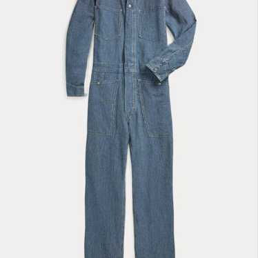 RRL JASPE カバーオール Embroidered Jaspé Twill Coverall