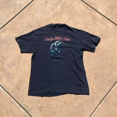 Vintage Crosby Stills & Nash 1992　Tシャツ Vintage Crosby Stills & Nash Tee - Gem