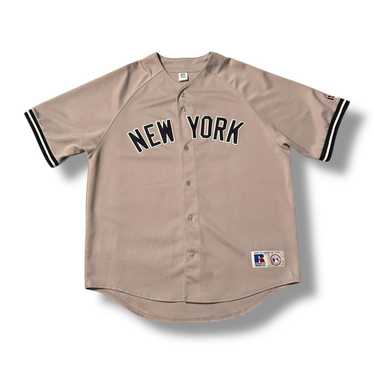 90s USA製 RUSSELL ヤンキース ロゴ プリント スウェット M / 90
