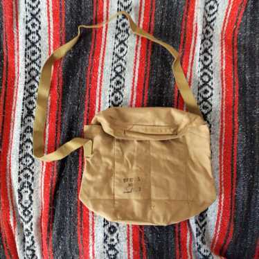 【archive】80s 90s Military Shoulder-bag Vintage Military Shoulder Bag, Army Canvas Messenger … - Gem