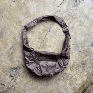 DIESEL Vintage Medieval Leather Shoulder Bag Archive 00s