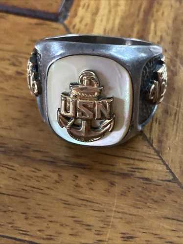US navy silver ring - Gem US navy silver ring - Gem