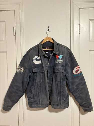 Denim jacket × racing - Gem