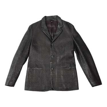 Giorgio Armani ダークグレー ブレザー H2M 021 Giorgio Armani ダークグレー ブレザー H2M 021
