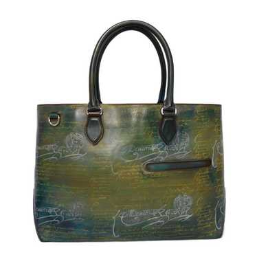 Toujours Xs Scritto Leather Tote Bag | Berluti