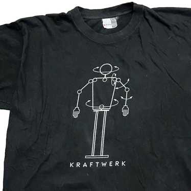 Vintage 90's KRAFTWERK Shirt Big Logo - Etsy Hong Kong