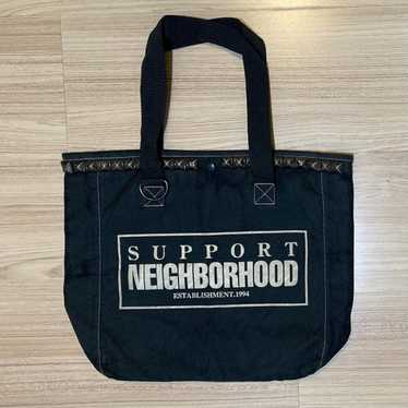 NEIGHBORHOOD ブラック トートバッグ NEIGHBORHOOD ブラック トートバッグ - メルカリ