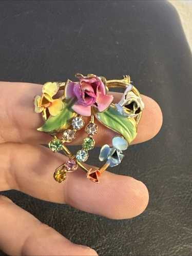 Rare vintage austria brooch - Gem