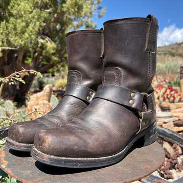 【追跡付】☆FRYE☆セレブも愛用元祖ハーネス(8R)ブーツ Frye フライ ハーネス ショート エンジニアブーツ ガウチョ