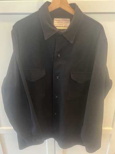 美品　フィルソン ウールCPOシャツ　サイズ44 90s USA製 FILSONフィルソン 無地 ウールシャツ クリーム M