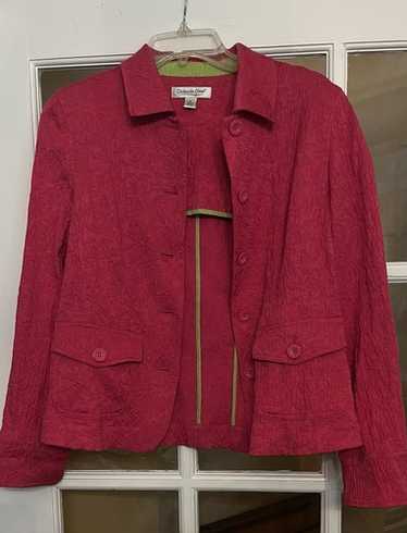 Coldwater Creek  Bright Fuchsia Jacket And Matchi… - image 1