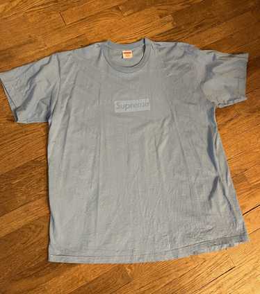 Supreme Tonal Box Logo Tee Khaki Men's - SS23 - US