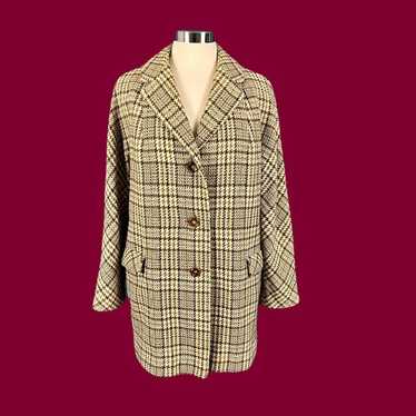 ジャケット・アウター 1950~1960s DOUBLE BREASTED WOOL COAT 1950s 60s Vintage Mens Overcoat Wool Coat Size L