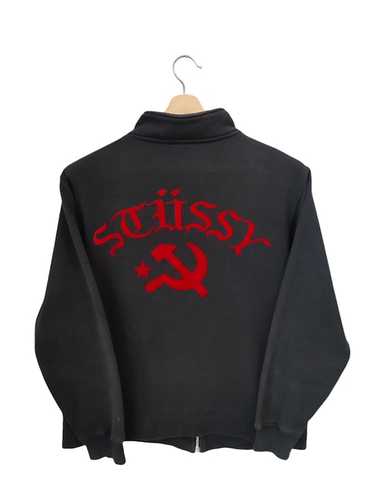 ジャケット・アウター 80s Old Stussy authentic outer gear Vintage STUSSY Authentic Outer Gear Hooded CAMO Full Zip