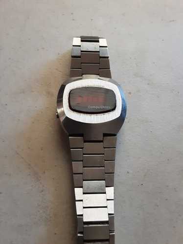 激レア◇中古動品◆コンピュクロン Compu Chron　LEDデジタル時計 Working Compu Chron Vintage 1970s Red LED watch | eBay