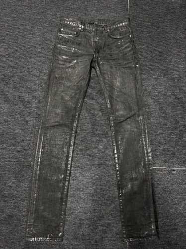 mynglaslooptras | dior homme aw08 “luster” waxed jeans kris