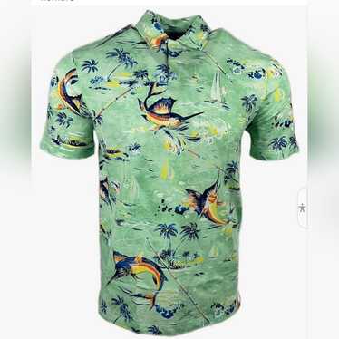 Polo By Ralph Lauren Green And Blue Polo Shirt - image 1
