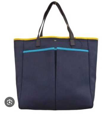 Used Black Suede VANSON Tote Bag 20903 by Ron Herman | eBay