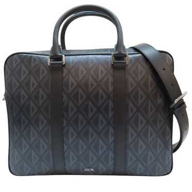 【無料郵送/関税込/正規品】 Dior Briefcase Black CD Diamond B Dior cd diamond briefcase - Gem