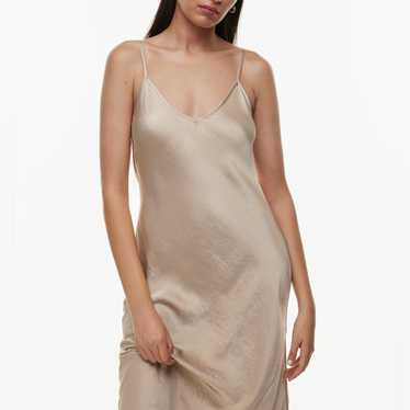 Wilfred Only Slip Satin Midi Dress - image 1