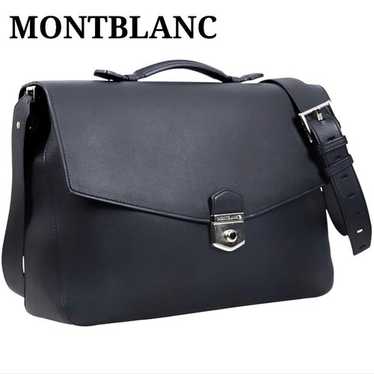 Montblanc leather business bag - Gem