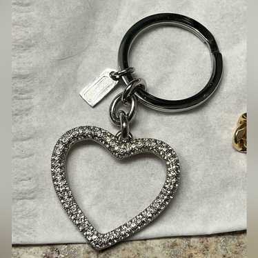 Coach heart keychain - Gem