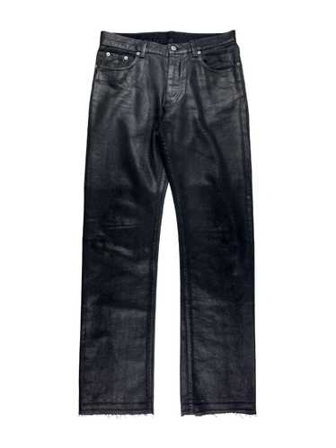 HELMUT LANG JEANS ベルト black Helmut Lang Black Monochrome Straight Jeans Helmut Lang