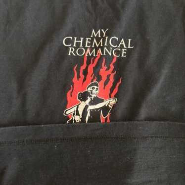 Rock Band My Chemical Romance Mcr Dead Zipper Hoodie Black