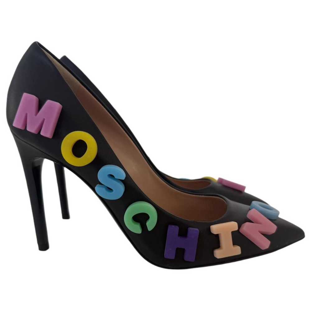 Moschino Leather heels