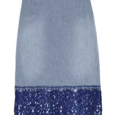 Sacai sacai denim skirt - Gem