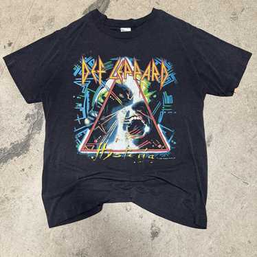 Def Leppard Hysteria Tシャツ 1987米製　デッドストック VINTAGE Def Leppard Hysteria Concert T-Shirt, Size M, Mint