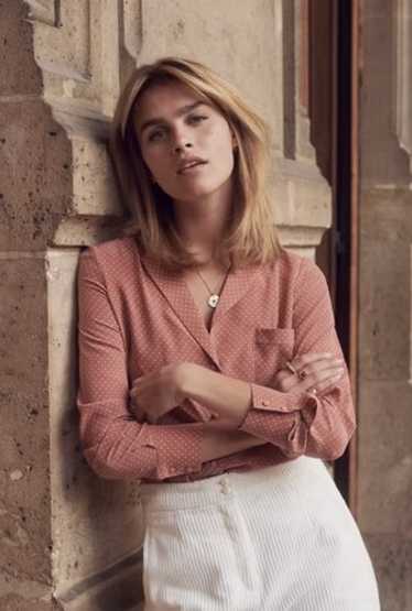 Sezane florence blouse - Gem