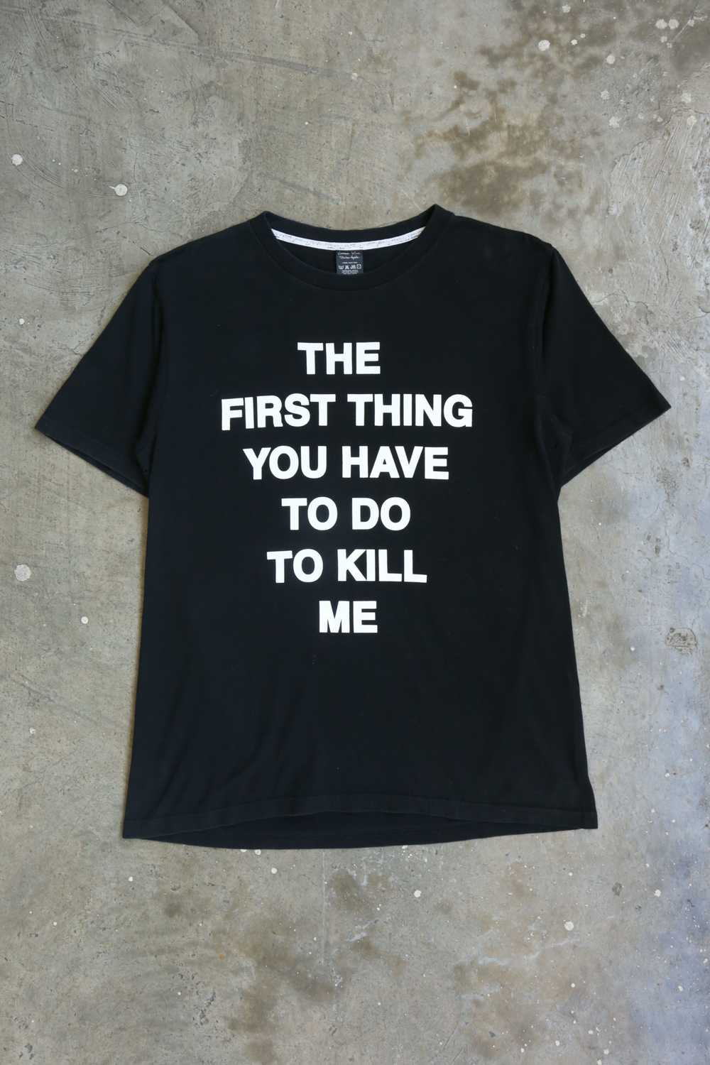 Number (N)ine Number Nine - F/W 09 - "A Closed Feeling" Stupid Tee