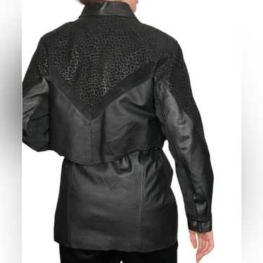 Vintage leather jacket euro - Gem