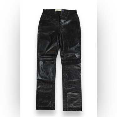 90s old gap leather pants 初期タグ 90s~ Gap original fit leather pants | sui & shara