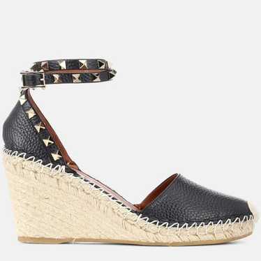 【Valentino】ESPADRILLAS PLATFORM ROCKSTUD◆6W2S0GI3BAE Rockstud Flatform Sandal In Calfskin 45mm for Woman in