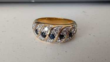 70s gold ring - Gem