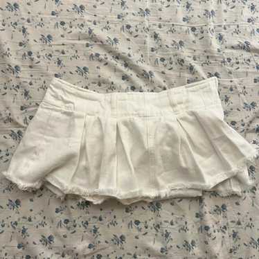 Edikted Women's Skirt - White - S – Edikted mini … - image 1