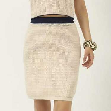 Anthropologie Women's Skirt - Cream - M – Flat Wh… - image 1