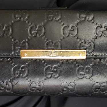 Gucci blk wallet 112715 - Gem