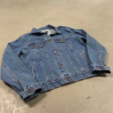 Zip-Up Blouson Jacket | Denim | UNIQLO US