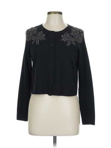 Rebecca Taylor Women Black Cardigan L - image 1