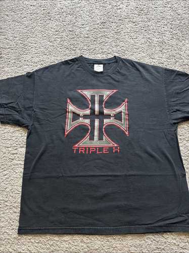 HHH トリプルH THE GAME WWF WWE 2002 Tシャツ M ブラック